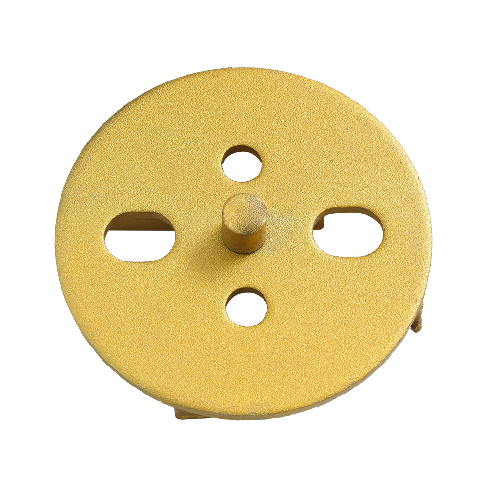 #120 সাধারণ পাঁচটি গর্ত এবং চারটি দাঁত (কলাম সহ) ফ্লোর ডায়মন্ড কাটার হেড